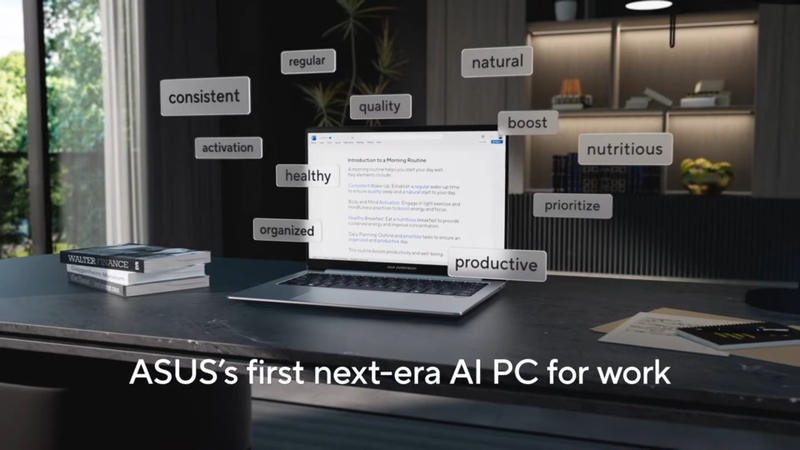 Điểm nhấn đặc biệt của ExpertBook P5 nằm ở khả năng AI vượt trội