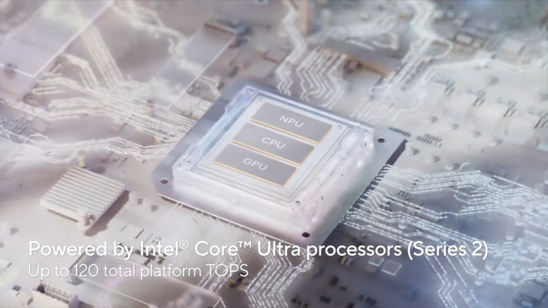Hiệu năng mạnh mẽ với Intel Core Ultra thế hệ mới