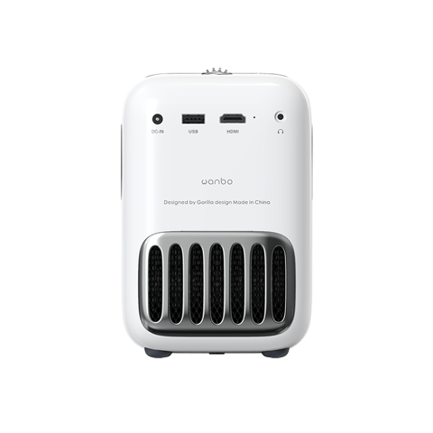 GEARVN - Máy chiếu mini Wanbo T2R Max Full HD Trắng