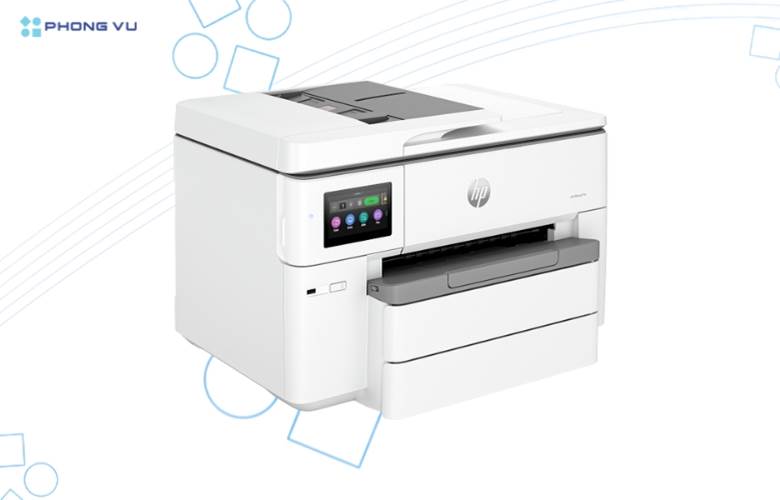 Máy sử dụng mực HP 938 đen, xanh lam, đỏ tươi, vàng