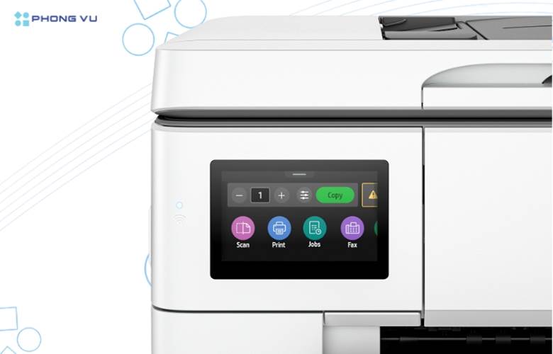 Máy hỗ trợ in hai mặt tự động, giúp tiết kiệm giấy và giảm chi phí vận hành