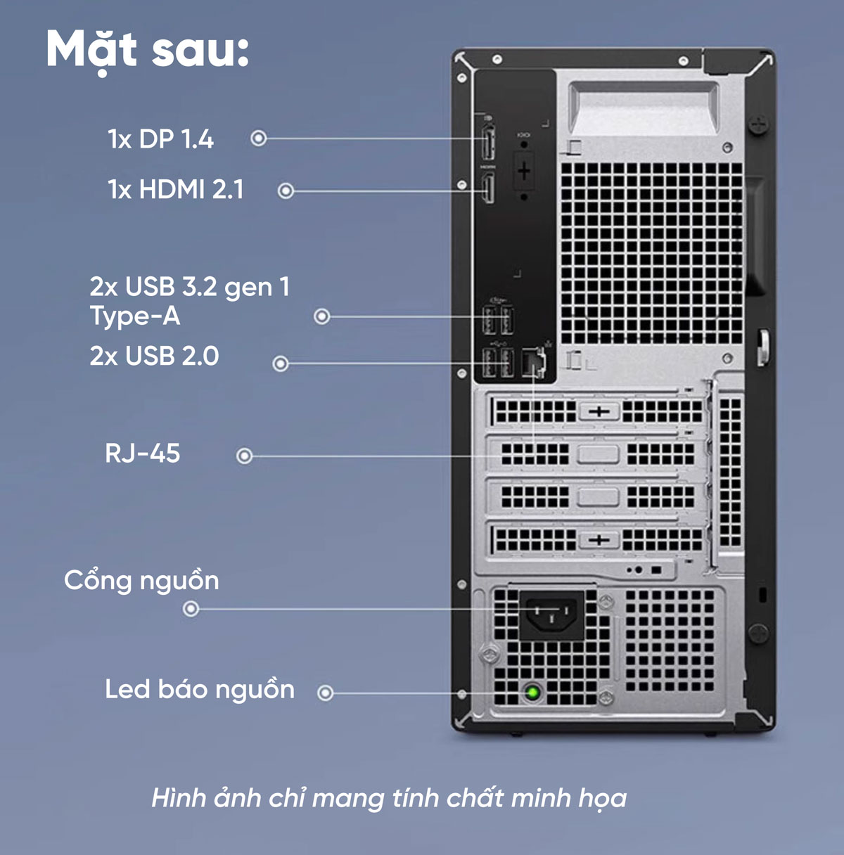 PC Dell Tower (DT-U5-16-512G)